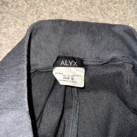 Alyx Charcoal Gray Pants - Picture 3 of 4